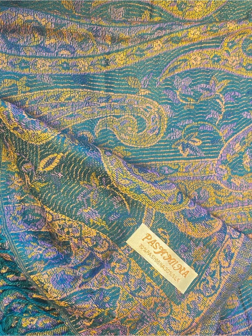 Silk Blend Pashmina - Picture 2 of 5